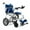 Artemis PRO Blue, variant on Alton Mobility - ARTEMIS - Electric Power Foldable Lightweight Wheelchair FDA Approved 265lbs -500W- 13Miles (Black Lithium)