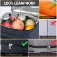 thumbnail image 3 of MesaSe Large Capacity Insulated Backpack Picnic Beer Bag Backpack Freezer Multiple Pockets Large Capacity Waterproof Cooling Bag Food Container for Camping/Hiking, 3 of 10