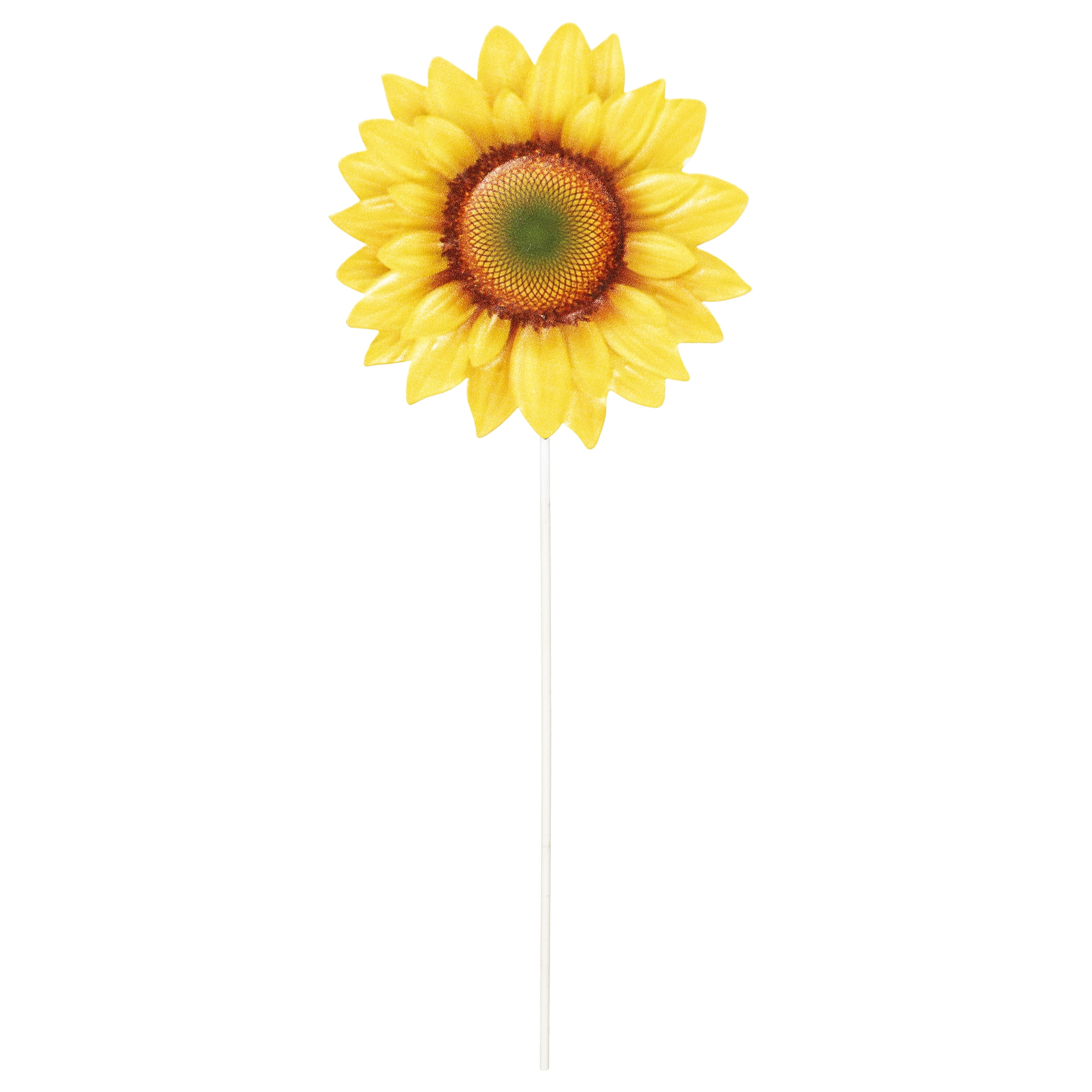 (6 pack) Mainstay 5" x 12" Metal Sunflower Plant Stake