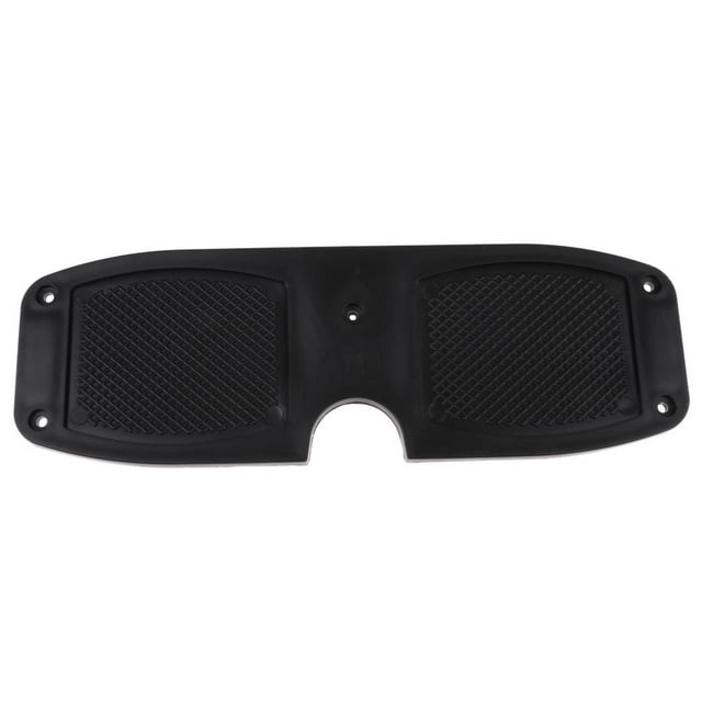 Almencla Plaque de Tableau Arrière en PVC Support de Moteur hors-Bord pour Bateau Gonflable, Caoutchouc Noir