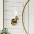 thumbnail image 2 of 16171-01 Livex Lighting Ludlow - 1 Light ADA Wall Sconce In Nautical Style-11.75 Inches Tall and 4.25 Inches Wide-Antique Brass Finish, 2 of 11