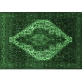 thumbnail image 1 of Ahgly Company Indoor Rectangle Persian Emerald Green Traditional Area Rugs, 3' x 5', 1 of 4