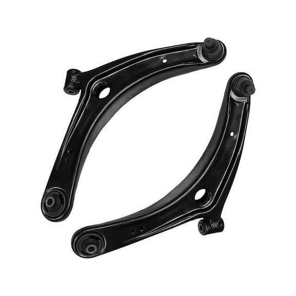Front Lower Control Arm Set - Compatible with 2007 - 2020 Mitsubishi Outlander 2008 2009 2010 2011 2012 2013 2014 2015 2016 2017 2018 2019