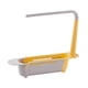thumbnail image 4 of Organizador telescópico para fregadero con colgador de paños de cocina. Soporte telescópico para fregadero. Amarillo, 4 of 9