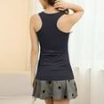thumbnail image 7 of Byworldtasic Long Sling Tank Top for Women Wide Straps Cami Solid Color Camisole Cotton Tank Top, 7 of 7