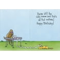 thumbnail image 2 of Oatmeal Studios Dog Years Funny Birthday Card, 2 of 2