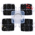 thumbnail image 7 of Nilight 941Pcs Car Push Retainer Clips Auto Fasteners Kit Included 30 Sizes Nylon Bumper Fender Rivets Door Trim Panel Clips with 1 Fasteners Remover 10 Cable Ties for Toyota GM Ford Honda Chevy, 7 of 7