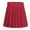 Brick Red, variant on GEWSEY Women Girls Pleated Skirts with Shorts, Elastic Waist Uniform Plus Size Tennis Casual Skirt, 2 Years - US 4XL (Pink, L)