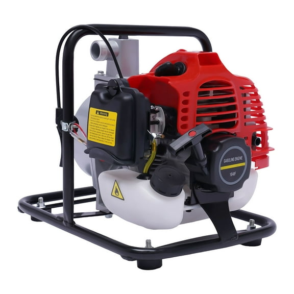 Denest 2-Stroke 43cc Single Cylinder Air-cooled Engine Portable Gas Powered Water Pump