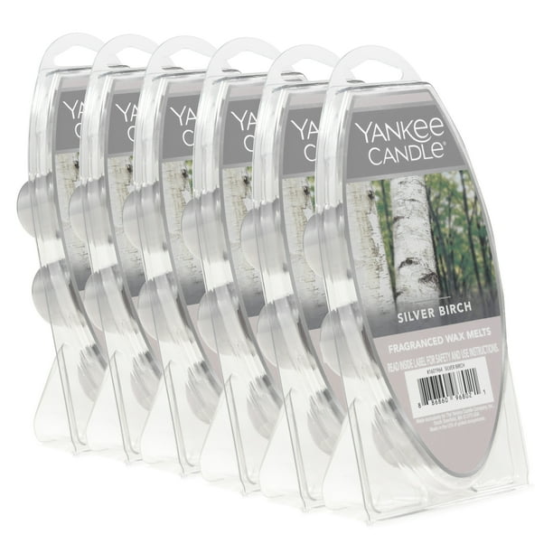 Yankee Candle Wax Melt 6 Pack Silver Birch