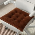 thumbnail image 5 of YiJuHui 4pcs Non-Slip Dining Chair Cushion with Velvet Texture, Comfortable Seat Pad for Office and Kitchen, Polyester Fabric with Anti-Slide Gripper Backing 40CM*40CM, 5 of 6