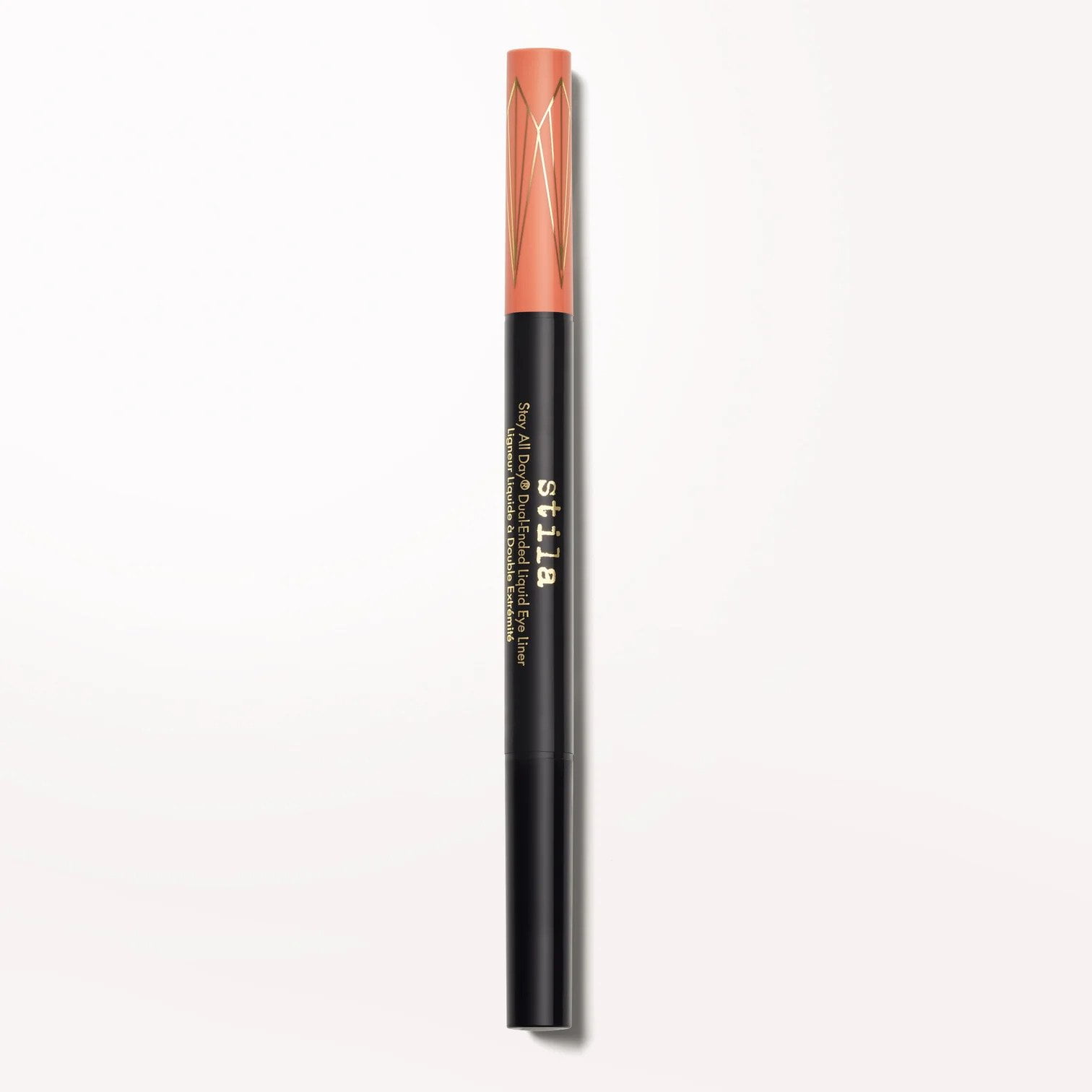 stila Stay All Day Dual Ended Liquid Eye Liner Original & Micro Tip Intense Black & Tequila
