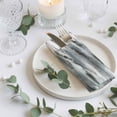 thumbnail image 3 of Cloth Napkins Set of 6 - 20x20 Inches, Sage Green Grey Vintage Washable Reusable Table Napkins, Retro Abstract Art Soft & Absortbent Dining Napkin for Party Wedding Hotel Restaurant, 3 of 8
