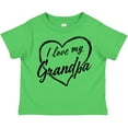 thumbnail image 3 of Inktastic I Love My Grandpa in Black Chalk Heart Boys or Girls Toddler T-Shirt, 3 of 5