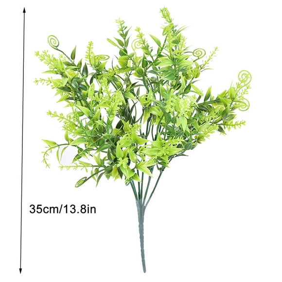 ziyahihome Plante Artificielle Verdure Artificielle Fausse Verdure bouquet Végétal Artificiel Faux bouquet Végétal en Plastique
