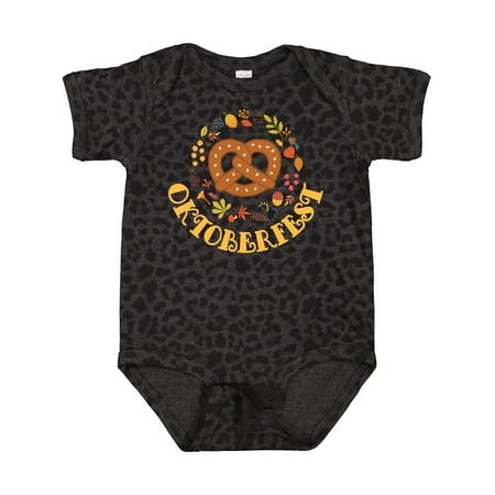 

Inktastic Oktoberfest Fall Festival Pretzel Gift Baby Boy or Baby Girl Bodysuit