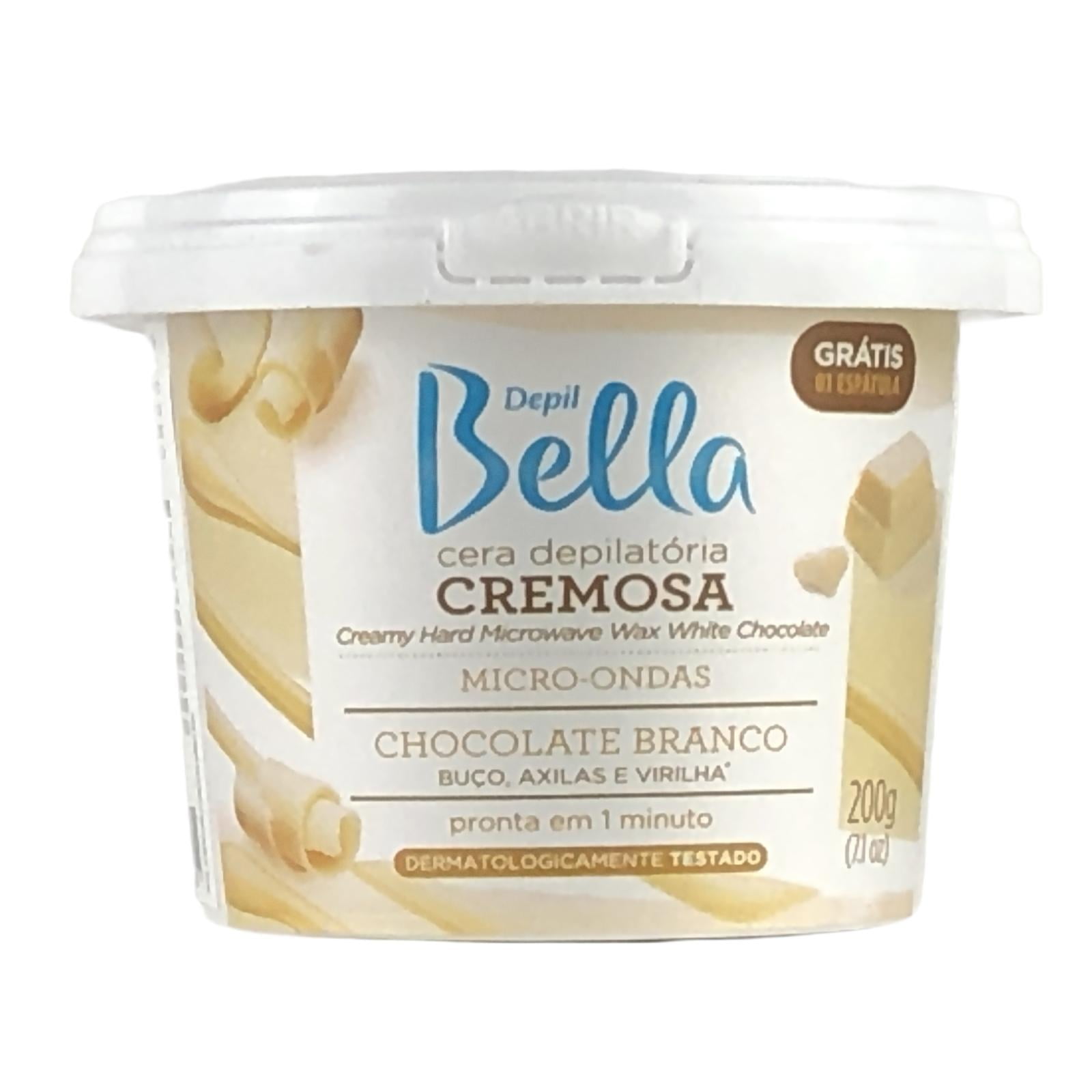 Depil Bella Creamy Hard Microwave Wax White Chocolate 200 gr