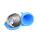 thumbnail image 3 of Filtro infusor de té Paquete de 2 bolas de té de acero inoxidable - Filtro de taza de té de malla más empinada de té suelto con mango de silicona en forma de flor para hojas sueltas o té de hierbas Vhermosa ZJWJ221, 3 of 8
