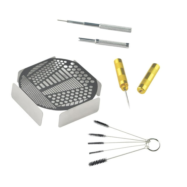 Kit de mantenimiento de limpieza con aerógrafo de 5 piezas, juego de bolígrafos pulverizadores de limpieza y reparación, kit de limpieza con aerógrafo