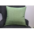 thumbnail image 1 of Aiking Home Woven Fine Faux Linen Throw Pillow Cover, size 20"x20", Moss, 1 of 3