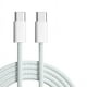 thumbnail image 5 of Cargador de Pared USB C para Apple IPhone 15/15 Pro/15 pro max, Carga Rápida, Adaptador PD de 20 W (Certificado MFI), con Cable Trenzado USB C de 6 Pies Compatible con IPhone 15/15 Pro/15 pro max, 5 of 7