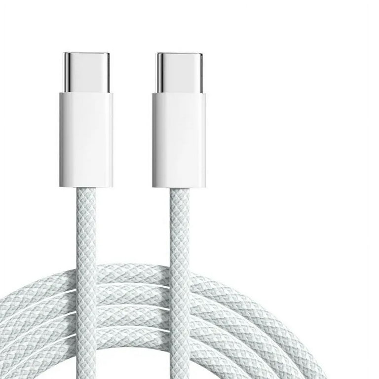 For Apple I Phone 15 /15 Pro/15 pro max Charger USB C Wall Charger Fast  Charging 2 pack 20W PD ( MFI Certified) Adapter with 10 FT USB Braided  Cable