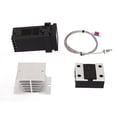 thumbnail image 2 of Kit de controlador de temperatura PID 1m M6 K tipo termopar relé de estado sólido disipador de calor de aluminio termostato PID 100-240V, 2 of 8