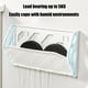 thumbnail image 4 of Zapatero Plegable de Pared Yhl250630002 | Organizador de Almacenamiento con Ganchos Adhesivos Sin Taladrar | Zapatero Plegable de Plástico Que Ahorra Espacio | Zapatero Impermeable y Ventilado para L, 4 of 6