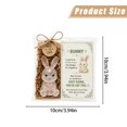 thumbnail image 3 of Acrylic Animal Encouragement Figurine Pocket Cards,Pocket Hug,Positive Token Emotional Animal Pocket Gifts,Acrylic Keepsake Animal Statue Inspirational Pocket Card Set,Suitable for Table Display, 3 of 4