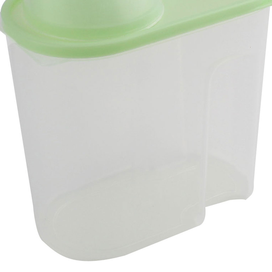 Unique Bargains Family Kitchen Plastic Sugar Rice Food Fresh Storage Box Container Green