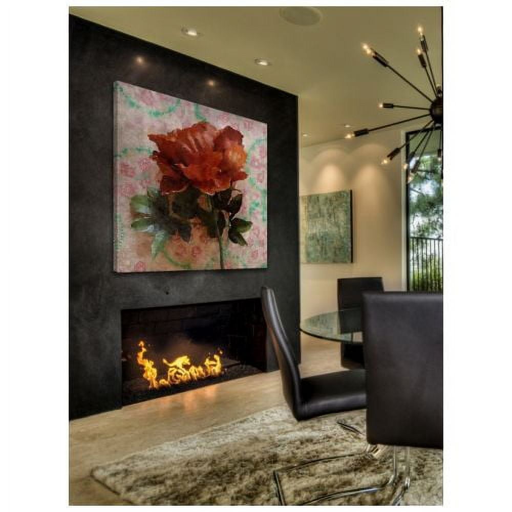 "Nature Kiss" Painting Print on Wrapped Canvas