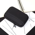 thumbnail image 4 of Bolsa para cables organizadora electrónica pequeña, bolsa de almacenamiento para accesorios electrónicos portátiles de viaje, funda de transporte suave para disco duro, cable, cargador, auriculares,, 4 of 5