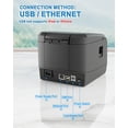 thumbnail image 3 of Impresora térmica de recibos ZYWELL ZY908 80 mm USB Ethernet, 3 of 7