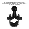 thumbnail image 4 of Kenally Stainless Steel Motorbike Brake Handlebar Detachable Portable Accessories Bracket Phone PU Mount Duty Motorcycle Heavy Type3 NO3, 4 of 6