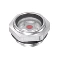 thumbnail image 1 of Unique Bargains 3/4' Male Threaded Aluminum Air Compressor Oil Level Gauge Sight Glass, 1 of 5