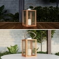 thumbnail image 6 of Pure Garden Solar Outdoor Hanging Lantern, Flameless LED Candle, 6 of 7