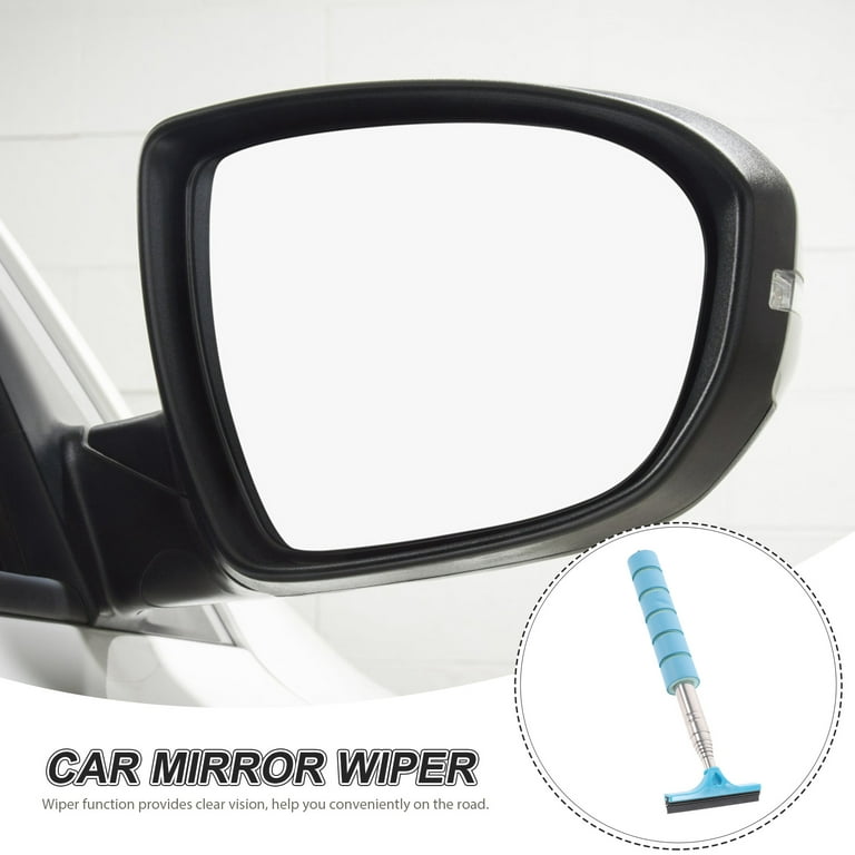 Car Rearview Mirror Scraper Window Squeegee All Purpose Cleaner Side Tool  Windshield 