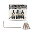 thumbnail image 1 of Practical 3-String Guitar Bridge Guitar Saddle Accessories Wear-resistant with Screws Tuning Peg Machine Head Flexible Pickup Plate Replacement Accessories, 1 of 6