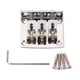 thumbnail image 2 of Naiovety Practical 3-String Guitar Bridge Guitar Saddle Machine Peg Plate Head Screws Replacement Flexible Pickup Accessories Tuning with Type2, 2 of 6