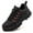 Black Red, variant on Hobibear Steel Toe Shoes Men Safety Sneakers Non Slip Comfortable Work Shoes Black Red US 7.5