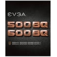 thumbnail image 2 of Fuente de Poder EVGA 500BQ 500W 80 Plus Bronze Semi Modular 110-BQ-0500-K1, 2 of 7