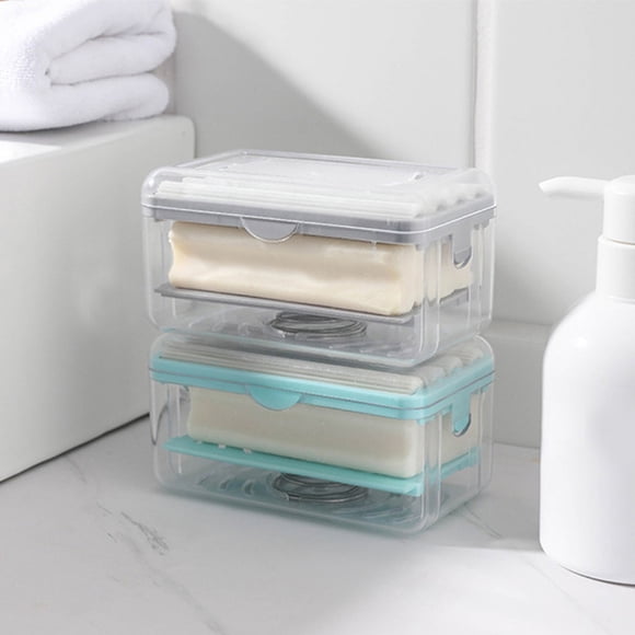 unbranded Caja Para Jabón De Material Resistente Que Mantiene Barra Y Sin Residuos