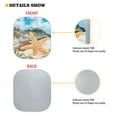 thumbnail image 4 of Jeiento Starfish Beach Sun Shade for Car Windshield 2 Pack Foldable Automotive Front Window Sunshade Protector Heat and UV Rays That Keeps Vehicle Cool Suitable for Cars, 4 of 7