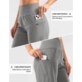 thumbnail image 4 of Bermudas G Gradual de cintura alta para mujer, color gris claro, 4 of 7