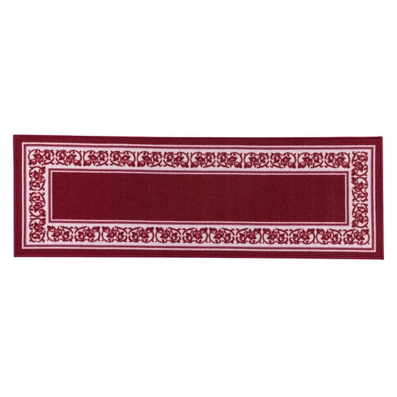 Floral Border Rug