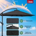 thumbnail image 4 of Sombrilla Amplia Premium Moderna 3M Jardin Exterior Playa Terraza  Jardimex, 4 of 7