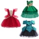 thumbnail image 2 of Vestido de novia para niñas de 2 a 10 años, encaje de lentejuelas, tul, princesa, tutú, niños, fiesta elegante, noche, vestido Formal de graduación, ropa 3T (etiqueta 100) Gao Jinjia LED, 2 of 2