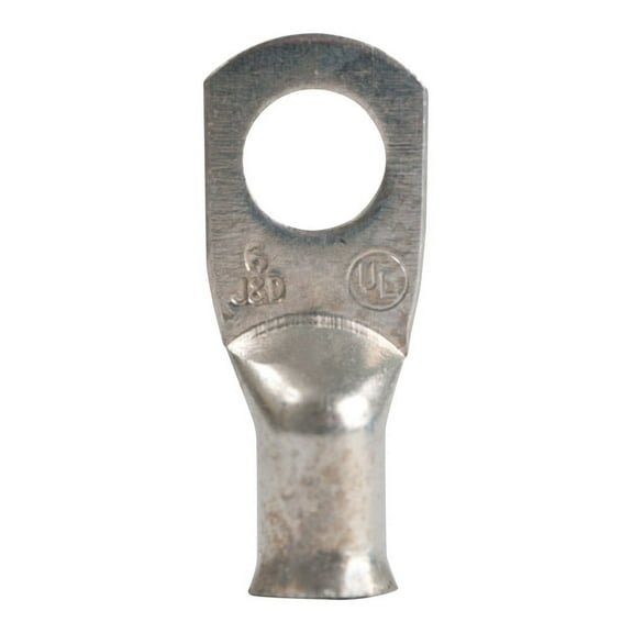 Gardner Bender AML-201 Xtreme 6 Ga. Insulated Wire Electrical Lug Silver 2 pc