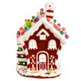 thumbnail image 1 of Costway Ceramic Village House Hand-Painted Decor Christmas w/ 44 Multicolored Lights, 1 of 10