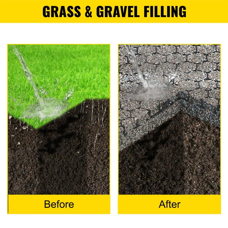 plastic grass grid paver plastic gravel